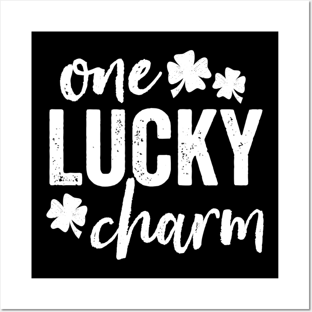 One Lucky Charm Wall Art by DetourShirts